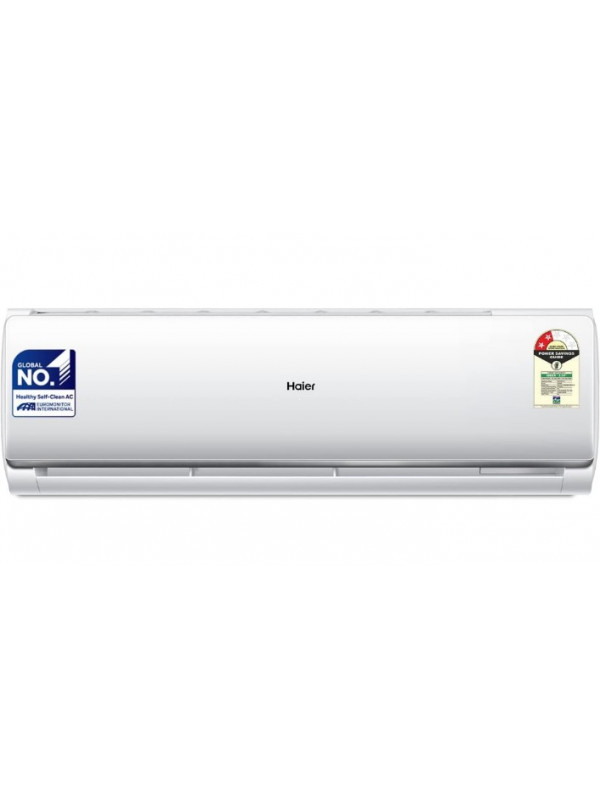 Air Conditioner: Haier 1.5 Ton 2 Star Fixed Speed Split AC (Copper, Antibacterial Filter, 2023 Model, HSU18T-TQS2BE-FS, White)